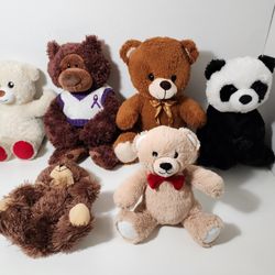 Soft Bears Stuffed Animal Plush Toys
