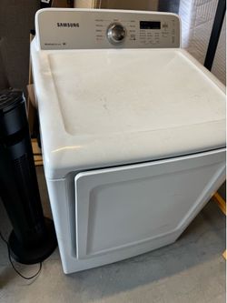 Samsung DV400GWHDWR/AA is a 7.2 cu. ft. front-load gas dryer $180 No issues works great