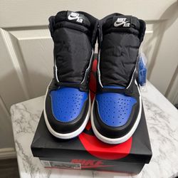 Jordan 1 royal toe size 9