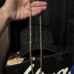 10k Gold Figaro Rope Chain 