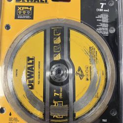 DEWALT 7-in Diamond Tile saw blade