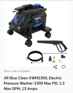 AR Blue Clean XWM2300 Electric Pressure Washer