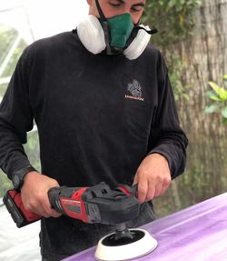 Custom surfboard shaping