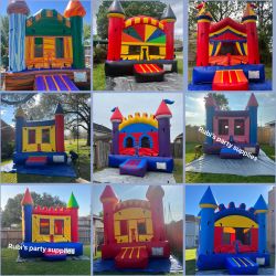 Toro Mecanico Sillas Mesas Carpas Brincolin Water Slide Decoraciones