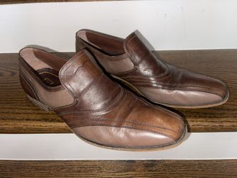 BOSS slip-on loafer brown leather  Men 44