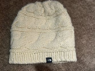 The North Face Beanie (Ivory)