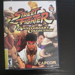Street Fighter Anniversary Collection PlayStation 2 PS2 Complete