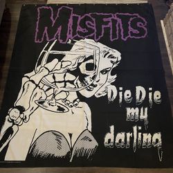 misfits shower curtain 