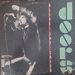 THE DOORS "Alive She Cried" 1983 Electra Club Edition STE 60269~ EX/VG-SHIPPING IS AVAILABLE 