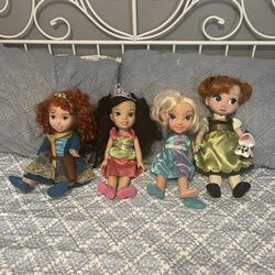 14” Dolls Great Conditions Disney Princess 