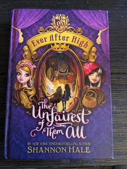 Ever After High Hardcover Book The Unfairest of them All