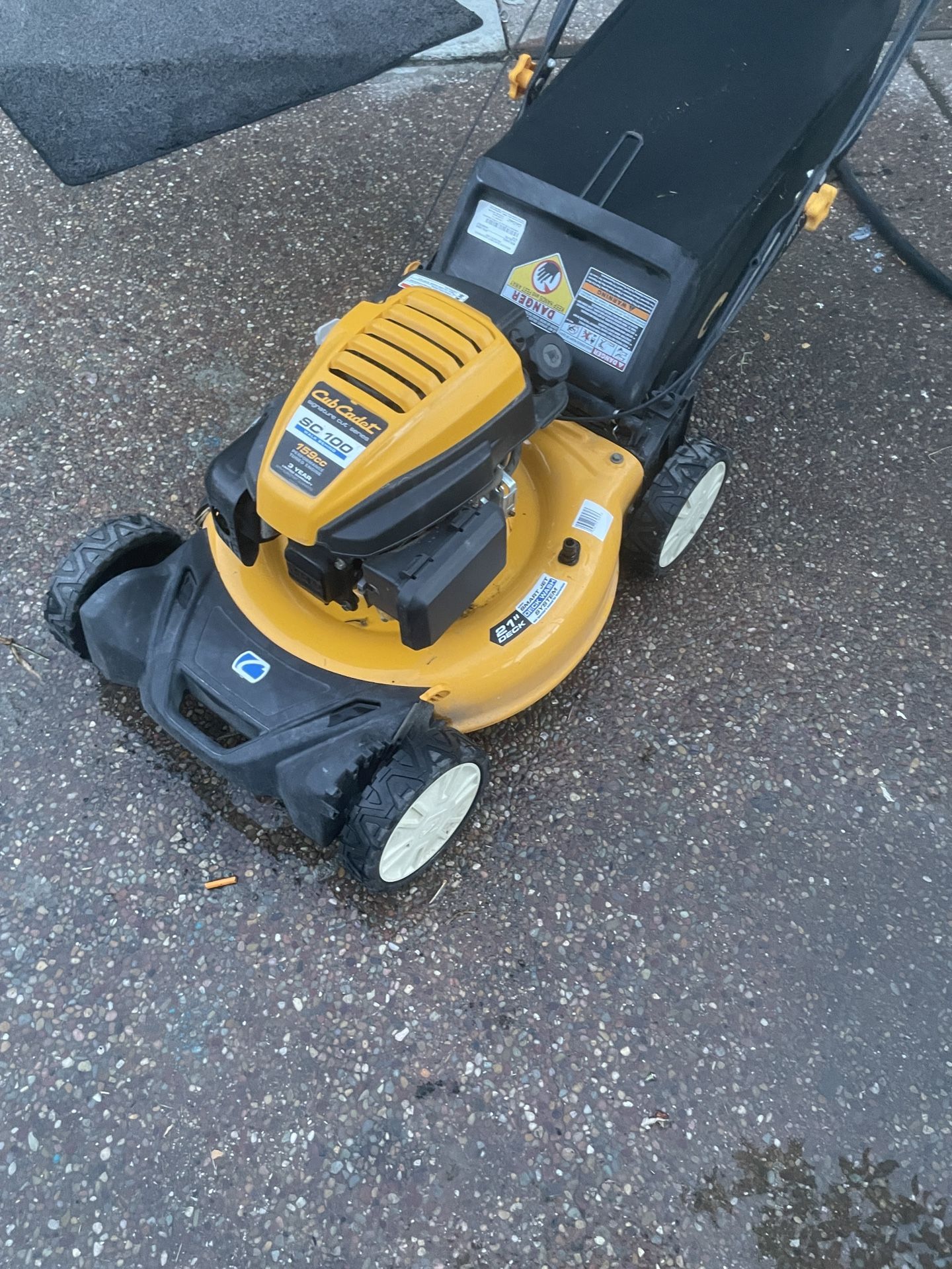 Cub Cadet Sc 100 Lawn Mower for Sale in Tracy, CA OfferUp