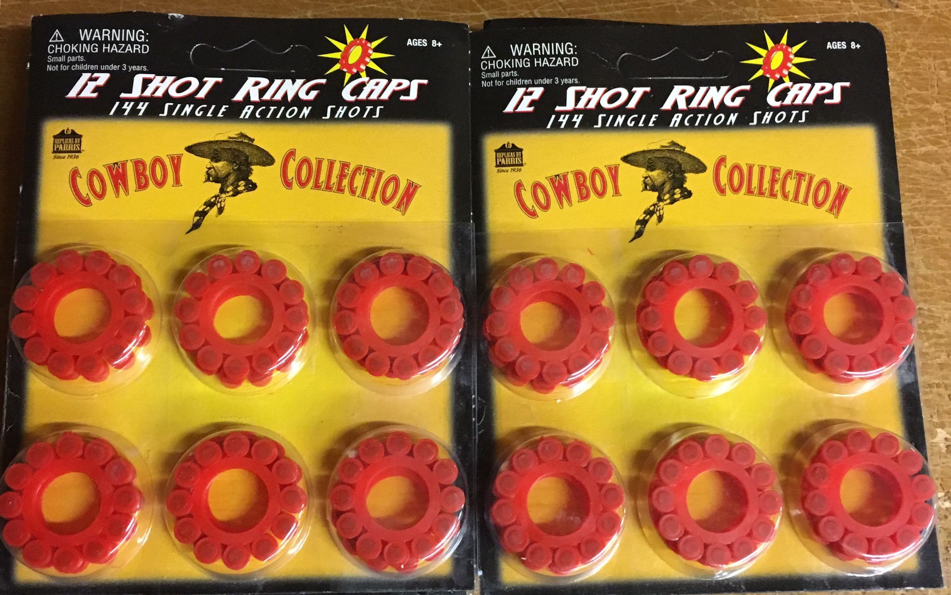 12 Shot Ring Caps 10 Pack Lot (1440 Total Caps)