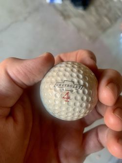 Vintage - Chevrolet Golf Ball