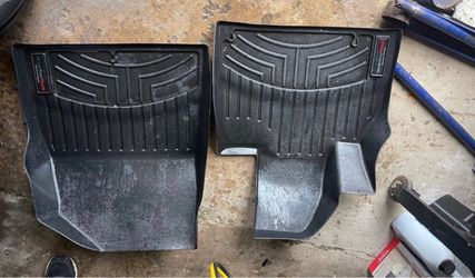 WeatherTech Front Floor Mats Complete Set 2020 Kia Teluride