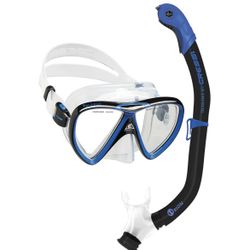 New Cressi Adult Snorkeling Set. Mask & Snorkel 