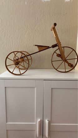 Antique Servant’s wooden tricycle