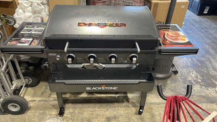 Blackstone 36” Omnivore Griddle – Hinged Hood + Soft Cover – New