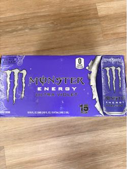 Monster Energy Ultra Violet, Sugar Free Energy Drink, 16 Ounce