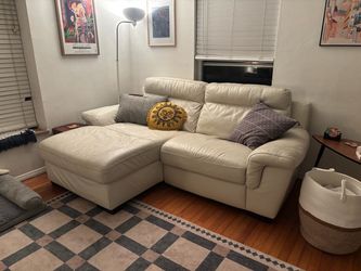 Reclining couch with chaise