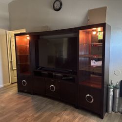 Huge Entertainment Center With 75” TV!!