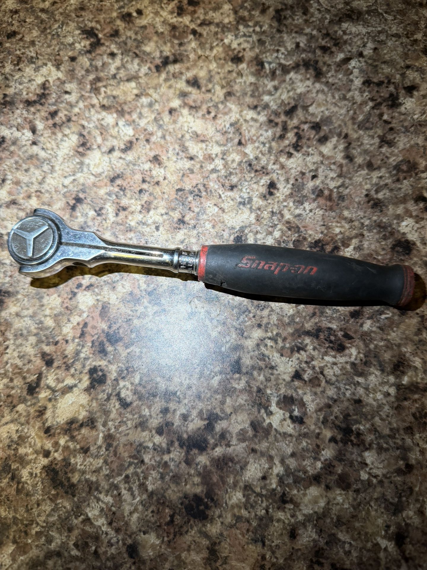 Snap On 3/8” Drive Compact Swivel Round Head Ratchet