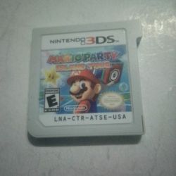 Nintendo 3DS Game Mario Party Iland Tour No Case Used