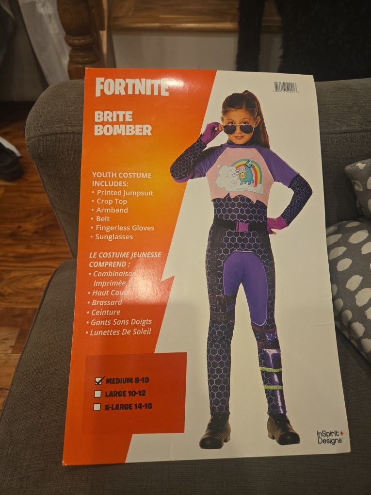 Fortnite HALLOWEEN BRITE BOMBER COSTUME