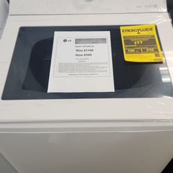 5.0 cu.ft. SMART Top Load Washer in Alpine White with TurboWash, Easy Unload and Al Sensing