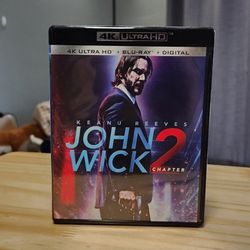 John Wick 2 4K UHD + Blu-ray