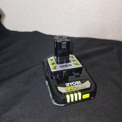 RYOBI ONE+ 18V 2.0 Ah Lithium-Ion HIGH PERFORMANCE Battery