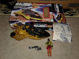 G.I. Joe. Darklon w/ vehicle