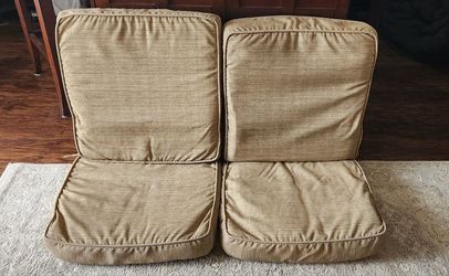 2 Outdoor Deep Seat Cushions
- 2 Piece cushions 
- Tallon Birch Gusseted 
- Deep Seat Cushion Set - Patio Backyard 
