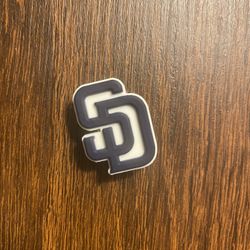 New SD Padres Croc Charm 