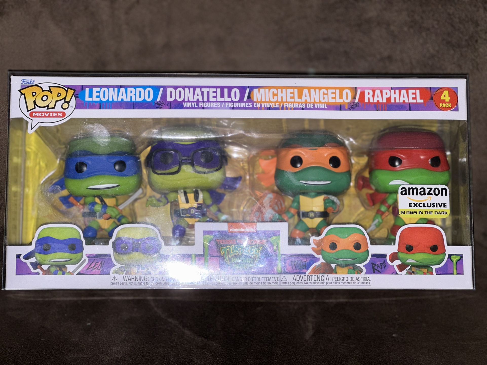 Teenage Mutant Ninja Turtles 4pk Funko