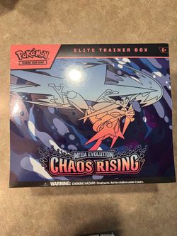 Pokemon Chaos Rising Elite Trainer Box Factory Sealed ETB