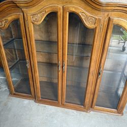 Solid Wood Hutch