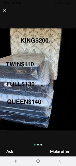 Mattresses King Queen Full Twin
