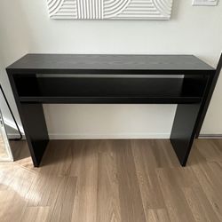 Black Entryway/Console Table 