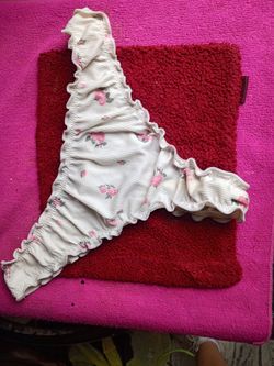 A Sexy White Pair of Panties w/ Flowers