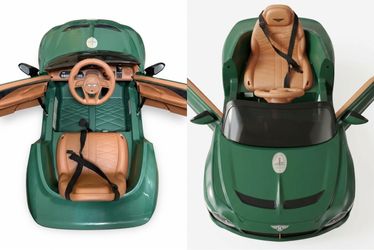 Bentley Bacalar Kids Electric Ride-on Car with Remote Control Green