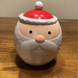 Santa Claus Ceramic Pot - Hallmark 