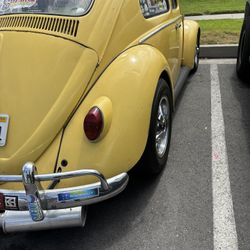 Vw Bug Chrome Rims Stainless Steel Exhaust 
