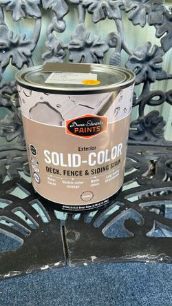 Solid Color Deck ,Fence And Siding Stain 