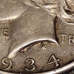 1934 Peace Dollar