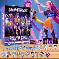 K-pop Demon Hunter Christmas Countdown Calendar Blind Box Key Chain