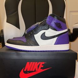 Jordan 1 Court Purple 