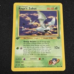 Koga's Zubat - Gym Challenge 