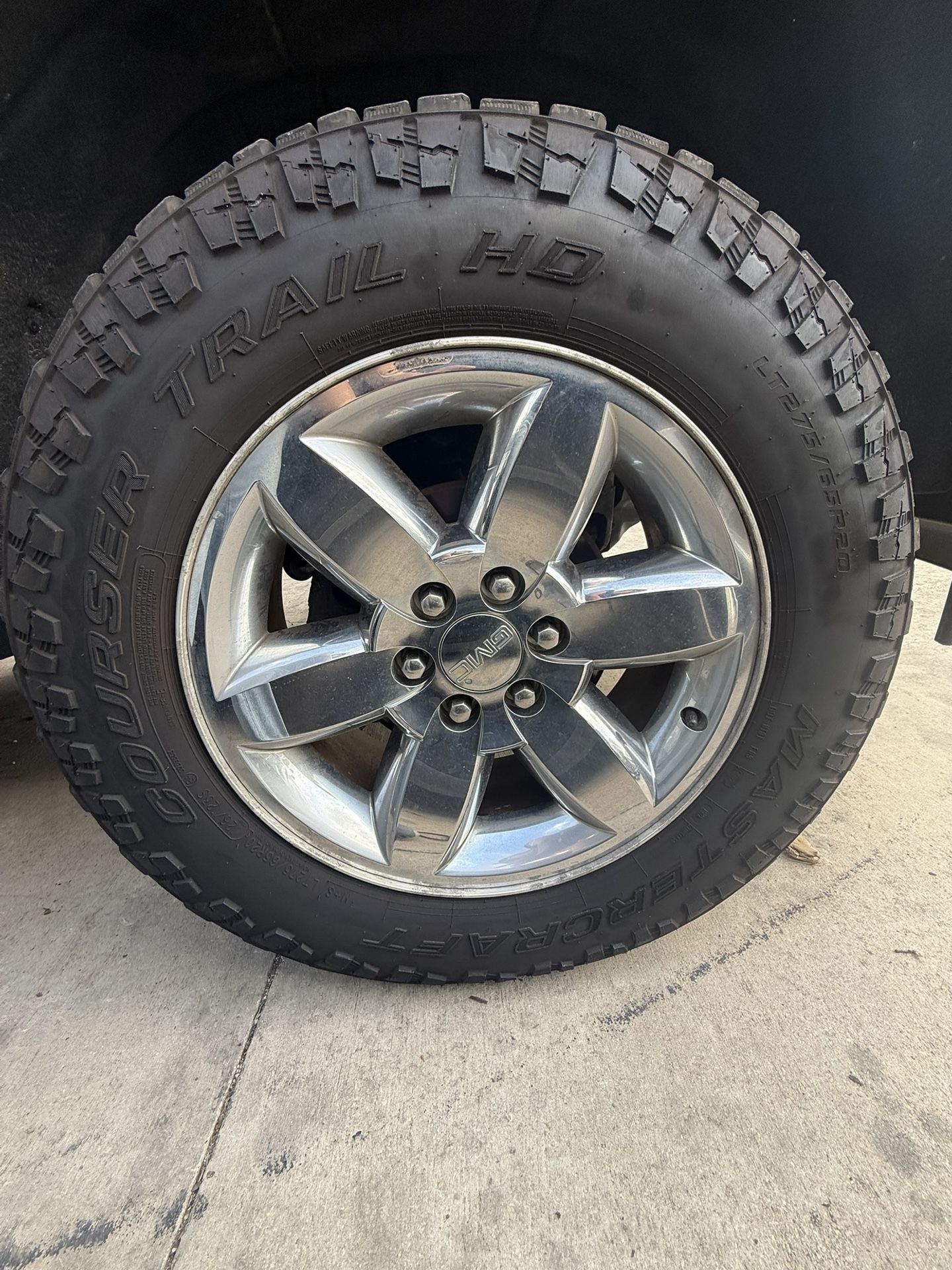 2016 Sierra Rims All 4