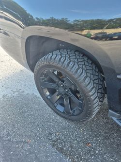 22 chevy rims  and tires